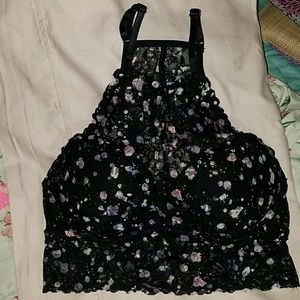 Pink push up Bralette